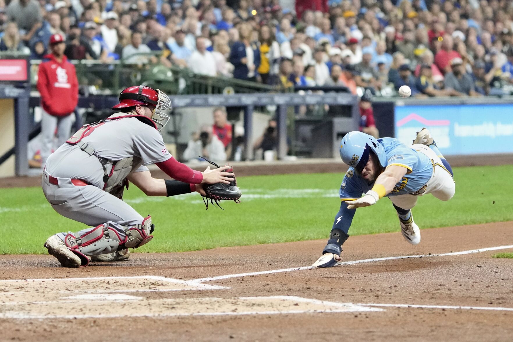 Cardinals Brewers Baseball